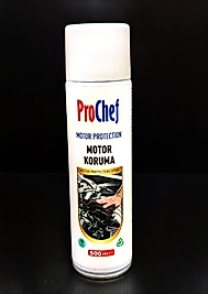 ProChef 500 ML Motor Koruma Temizleyici Sprey -Araç Motoru Uzun Süre Koruma Ekstra Parlaklık