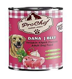 24 Adet Premium Plus Yetişkin Köpek Maması | 415 Gr Dana Etli Konserve Yaş Mama