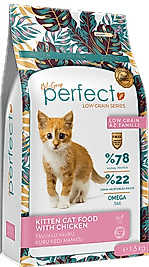 1.5 Kg Perfect (35/18) Tavuklu Yavru Kuru Kedi Maması