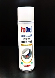 ProChef 500 ML Etiket Temizleyici - Araba veya Tüm Etiket Bant v.b. Tüm Tutkallı Yüzeylerde Kullanılır