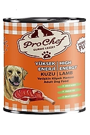 24 Adet Premium Plus Yetişkin Yüksek Enerji Köpek Maması | 415 gr Kuzu Etli Konserve Yaş Mama