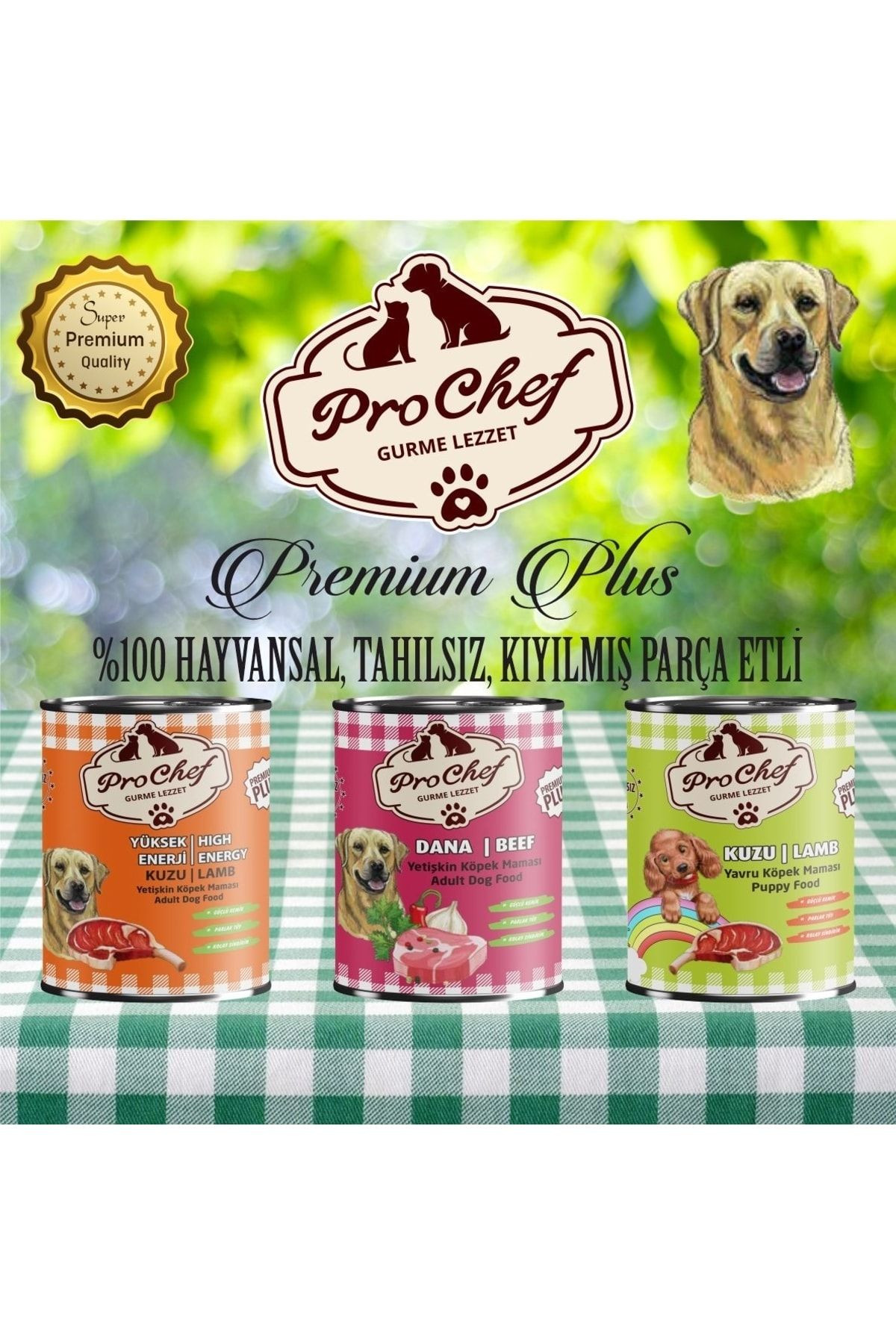 24 Adet Premium Plus Yetişkin Kedi Maması | 415 Gr Balık Etli Konserve Yaş Mama